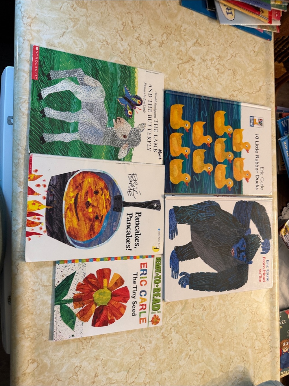Eric Carle Kids Board Book Set - Colorful Picture Books